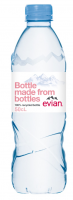Neperlivá voda Evian - PET, 0,5 l, 24 ks