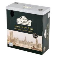 Černý čaj Ahmad - earl grey, 100 sáčků