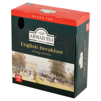 Černý čaj Ahmad - english breakfast, 100 sáčků
