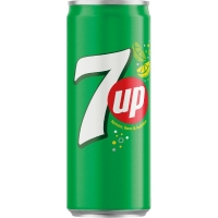 7 Up - plech, 0,33 l, 24 ks