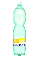 Perlivá voda Mattoni - citron, PET, 1,5 l, 6 ks