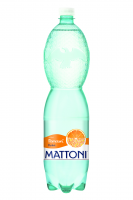 Perlivá voda Mattoni - pomeranč, PET, 1,5 l, 6 ks