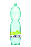 Perlivá voda Mattoni - bílé hrozny, PET, 1,5 l, 6 ks