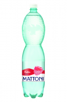 Perlivá voda Mattoni - malina, PET, 1,5 l, 6 ks