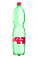 Perlivá voda Mattoni - PET, 1,5 l, 6 ks