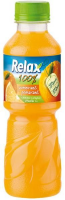 Džus Relax 100% - pomeranč, PET, 0,3 l
