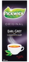 Černý čaj Pickwick - Earl Grey, 20 sáčků
