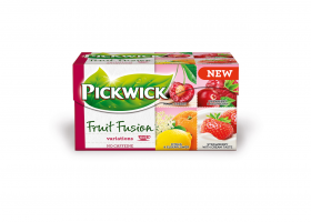Ovocný čaj Pickwick Fruit Fusion - variace s třešní, 20 sáčků
