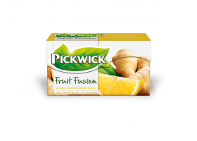 Ovocný čaj Pickwick Fruit Fusion - zázvor s citronem a citronovou trávou, 20 sáčků