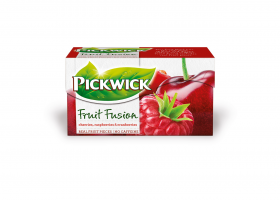 Ovocný čaj Pickwick Fruit Fusion - třešně s malinami a brusinkami, 20 sáčků