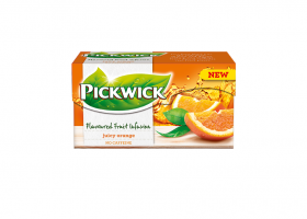 Ovocný čaj Pickwick Fruit Fusion - pomeranč, 20 sáčků