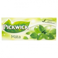 Bylinný čaj Pickwick - máta, 20 sáčků