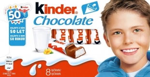 Čokoláda Kinder - tyčinky, 100 g