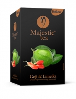 Ovocný čaj Biogena Majestic Tea - goji & limetka, 20 sáčků