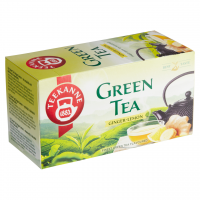 Zelený čaj Teekanne - zázvor s citronem, 20 sáčků