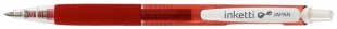 Gelový roller Penac Inketti - 0,5 mm, plastový, červený