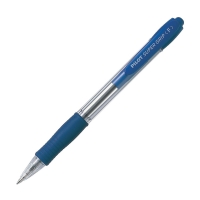 Kuličkové pero Pilot Super Grip 07 - 0,22 mm, plastové, modré