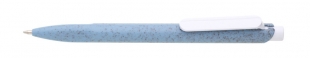Kuličkové pero Mala - 0,7 mm, sláma/plast, modré