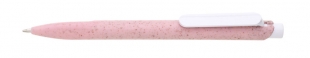 Kuličkové pero Mala - 0,7 mm, sláma/plast, růžové
