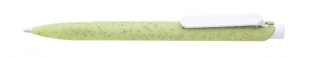 Kuličkové pero Mala - 0,7 mm, sláma/plast, zelené