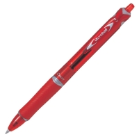 Kuličkové pero Pilot Acroball BeGreen 07 - 0,25 mm, plastové, červené