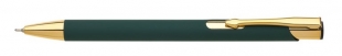Kuličkové pero VALMI SOFT - 0,5 mm, kovové, zelená