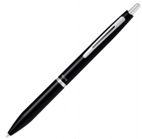 Kuličkové pero Pilot Acro - 0,28 mm, kovové, černá + pouzdro