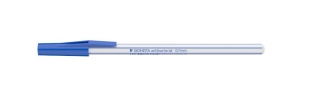 Antibakteriální jednorázové kuličkové pero ICO Signetta Classic  - 0,7 mm, plastové, modré