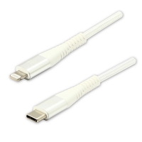 Kabel USB C M-Lightning C94 M Logo  - 2.0, 2 m, bílý