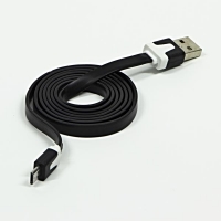 Kabel USB A M-micro M Logo - 2.0, 1 m, černý - DOPRODEJ