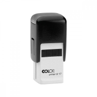 Čtvercové razítko Colop Printer Q 17 - 17x17 mm, černý otisk