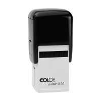 Čtvercové razítko Colop Printer Q 30 - 30x30 mm, černý otisk
