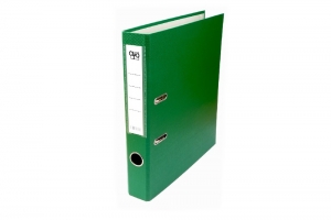 Pákový pořadač Auro - 5 cm, A4, PP/karton, zelený - DO VYPRODÁNÍ ZÁSOB