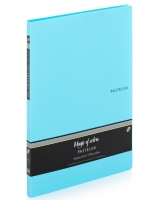 Katalogová kniha Pastelini - A4, plastová, 20 kapes, modrá