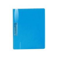 Pořadač s rychlosvorkou A4 - hřbet 2 cm, plastový, transparentní modrý