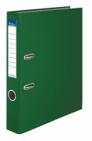Pákový pořadač A4 Victoria Basic - 5 cm, PP/karton, zelený