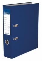 Pákový pořadač A4 Victoria Basic - 7,5 cm, PP/karton, tmavě modrý
