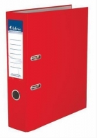 Pákový pořadač A4 Victoria Basic - 7,5 cm, PP/karton, červený