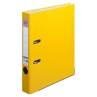 Pákový pořadač A4 Herlitz maX.file protect plus - 5 cm, PP/PP, kovová lišta, žlutý