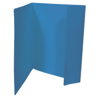 Odkládací mapa HIT Prešpán - A4, 1 klopa, tmavě modrá