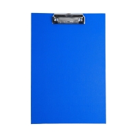 Psací deska s klipem A5 D.Rect - jednoduchá, PVC, modrá