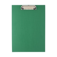 Závěsná psací deska s klipem A4 D.Rect - jednoduchá, PVC, zelená
