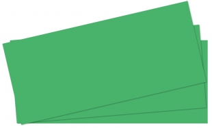 Kartonový rozdružovač Classic - 10,5x24 cm, zelený, 100 ks