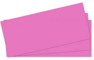 Kartonový rozdružovač Classic - 10,5x24 cm, růžový, 100 ks