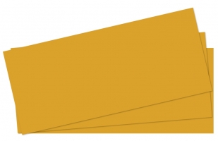 Kartonový rozdružovač Classic - 10,5x24 cm, oranžový, 100 ks