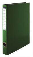Dvoukroužkový pořadač A4 Victoria - hřbet 3,5 cm, PP/karton, zelený