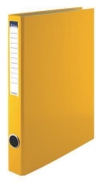 Dvoukroužkový pořadač A4 Victoria - hřbet 3,5 cm, PP/karton, žlutý
