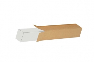 Kartonová krabice - 170x170x800 mm, třívrstvá (náhrada tubusu) - DOPRODEJ