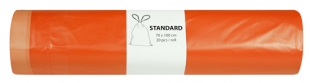 Zatahovací pytel na odpad 120 l Alufix Standard - 20 my, oranžový, 20 ks - DOPRODEJ