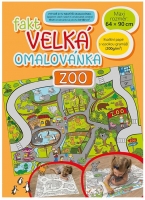 Fakt velká omalovánka - 64x90 cm, zoo